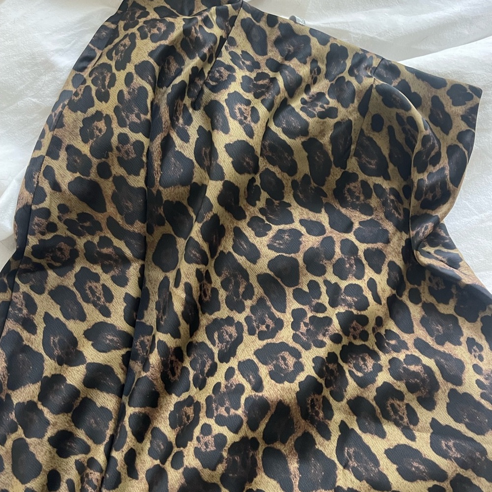 Leopard Print Women's Skirt